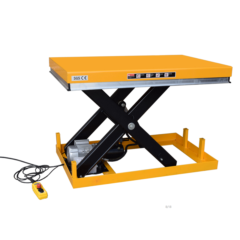 Electric stationary scissor lift table.jpg